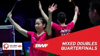 QF | XD | ZHENG/HUANG (CHN) [1] vs ADCOCK C./ADCOCK G. (ENG) [6] | BWF 2019