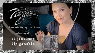 Tarja 'Best Of: Living The Dream' - Unboxing CD Jewelcase, 2LP Gatefold and Ltd. Crystal Clear 2LP