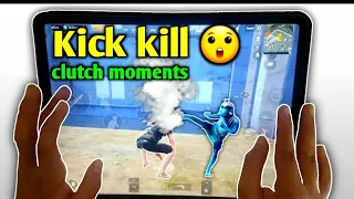 IPAD PRO 2020 PUBG MOBILE CLUTCHES | 7 FINGER CLAW HANDCAM GAMEPLAY