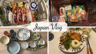 vlog 🇯🇵 | unboxing big haul of year-end sale, grocery shopping & makeover kitchen shelf