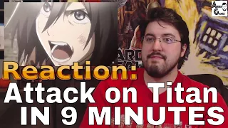 Attack on Titan IN 9 MINUTES: Reaction #AirierReacts