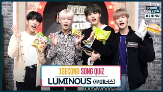 [After School Club] ASC 1 Second Song Quiz with LUMINOUS (ASC 1초 송퀴즈 with 루미너스)