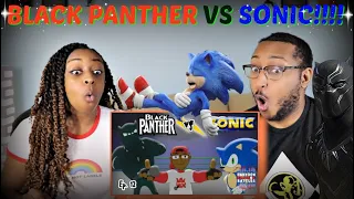 Verbalase "Black Panther Vs Sonic Cartoon Beatbox Battles" REACTION!!!