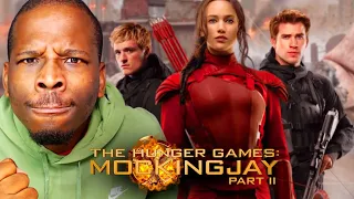 The Hunger Games MOCKINGJAY part 2 REACTION!! (FIRST TIME WATCHING)