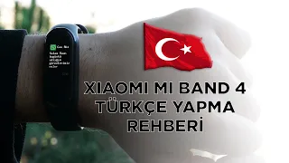 Mi Band 4 TÜRKÇE NASIL YAPILIR? | Karakter sorunu çözüldü!