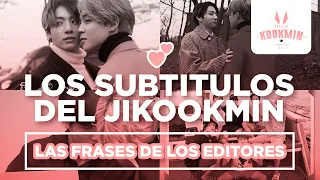 JIKOOK - LOS SUBTITULOS DEL JIKOOK | FRASES (Cecilia Kookmin)