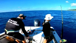 RAROTONGA REEF FISHING with AKURA CHARTERS Cook Islands 4K