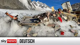 Gletscherschmelze in der Schweiz: „Klimawandel in Aktion“