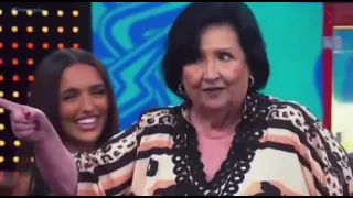 Vídeo viral: Dona Deia confronta Rodriguinho no Domingão: 'Família envergonhada?' 🎥 #Domingão"