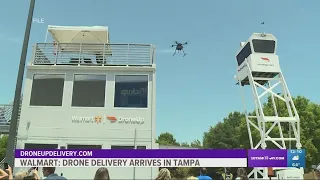 Walmart drone delivery comes to 5 Tampa Bay area stores