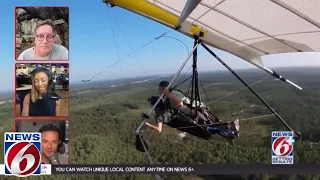 Florida man turns yard into hang gliding commune