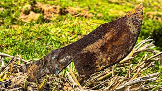 Restoration of a abandoned Very Rusty Knife