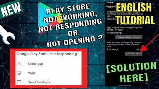 Play Store Not Opening || Google Play Store Isn't Responding Android/Samsung [Fixed]