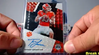 🔥🔥TREVOR LAWRENCE 1 OF 1🔥🔥 Break #493 #494 #495 #495B 2021 Mosaic Football 2020 Select Football