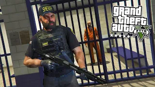 Тролинг сотрудников USSS в тюрьме.GTA 5 GRAND ROLE PLAY 1