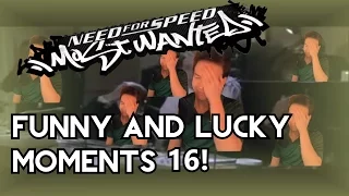 Funny And Lucky Moments - NFS Most Wanted - Ep. 16