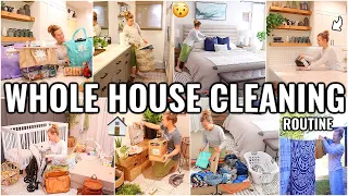 GETTING BACK TO NORMAL!🏠 WHOLE HOUSE CLEAN WITH ME | 2022 CLEANING MOTIVATION