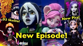 🎀💀MONSTER HIGH💀🎀| NEWS 2023❗️| G3 Skelita, New Episode, Haunt Couture Spectra & MORE!!🍵🔥