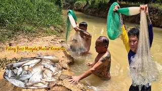 Menjala Bersama Big Boss Di Spot Banyak Ikan Putih // Rezeki Dapat Cendawan Sawit //