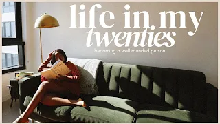 life in my twenties - re-discovering hobbies, my fitness era & evening routine