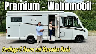 Carthago C-Tourer 148 LE Comfort: Wohnmobil auf Mercedes Sprinter - Basis im Test | Roomtour | 2023