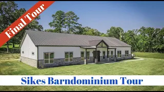 Barndominium Tour - 4 Bedroom - 2 Bath - 2740 sqft