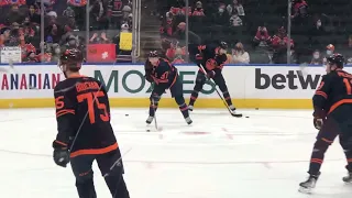 McDavid and Draisaitl Stick Handling Drills. Which is more difficult?