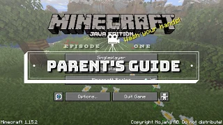 Parent's Guide to Minecraft Ep. 01