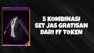 5 KOMBINASI SET BAJU JAS GRATIAN FF TOKEN!!!!!!!!