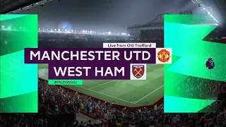 FIFA 22: Manchester United vs West Ham (Premier League) (PS4 slim)