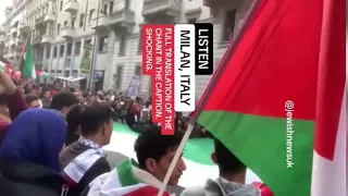 Cori antisemiti a Milano: «Apriteci i confini così possiamo uccidere gli ebrei»