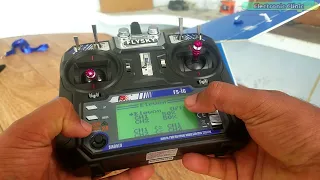 Flysky FS i6 Elevons Setup, How to mix Two Servos channels of RC Plane or RC Flying Wings