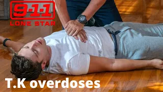 9-1-1: lone star | T.K overdoses