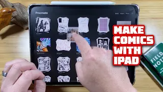 Draw Comics in Procreate: Key Gestures & Features for Comic Artists