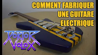 Fabrication d'une guitare électrique (inspiration airline) avec un petit budget 150€! tuto lutherie