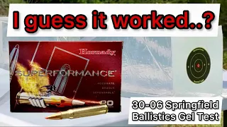 30-06 Hornady Superformance 180gr SST Ammo Review & Ballistics Gel Test: IS IT REALLY FASTER?!