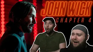 JOHN WICK: CHAPTER 4 (2023) TWIN BROTHERS FIRST TIME WATCHING MOVIE REACTION!