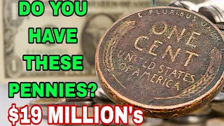 DO YOU HAVE THESE TOP 35 MOST VALUABLE PENNIES,NICKEL'S,QUARTER,DOLLARS COINS WORTH MONEY #Pennies