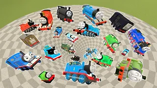 Destroy All New Thomas The Train And Friends in BIG FUNNEL - Garry's Mod