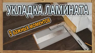 Укладка ламината – 9 важных моментов, о  которых новичку нужно знать заранее