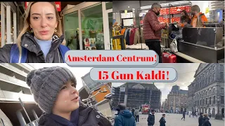 Amterdam’da Bir Gun Gecirdik!Kafa Dagittik!Alisveris Yaptik! Evimiz Tadilatta!#hollandadanatesailesi