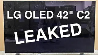 LG OLED C2 42" LEAKED 55" 65" Screens Revealed