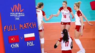 China 🆚 Poland - Full Match | Women’s Volleyball Nations League 2019