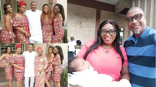 Congrats! Actor Tony Umez Welcome Son After 21years Poses With His 4 Daughters.