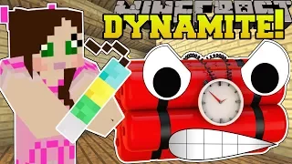 Minecraft: CRAZY DYNAMITE! (LUCKY DYNAMITE, DEATH TRAP DYNAMITE, & MORE!) Mod Showcase