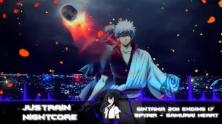 Nightcore Gintama 2011 Ending 17  Samurai Heart