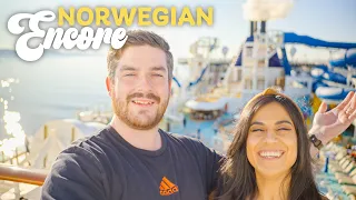 NORWEGIAN ENCORE Ship Tour! | Exploring NCL's Largest Ship on a 7 Day Cruise to Alaska!