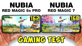 NUBIA RED MAGIC 7 vs NUBIA RED MAGIC 6S PRO 🔥 - GAMING TEST 2022🔥 СРАВНЕНИЕ В ИГРАХ! FPS + НАГРЕВ!