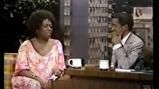 Sammy Davis Guest Hosts the Tonight Show with Sarah Vaughn