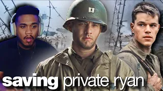 watching *SAVING PRIVATE RYAN* for the first time!! - Movie Reaction